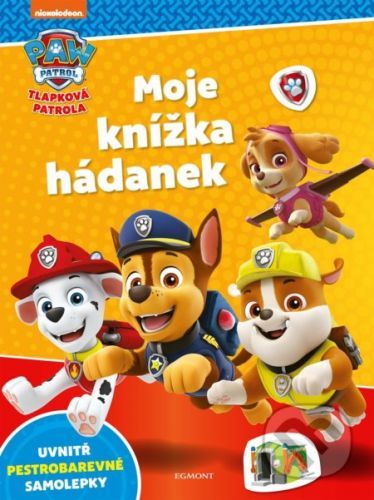 Tlapková patrola: Moje knížka hádanek - Egmont ČR