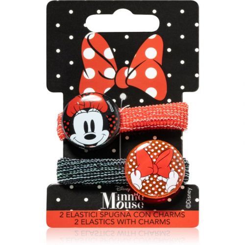 Disney Minnie Mouse Set of Hairbands gumičky do vlasů (2 ks) pro děti
