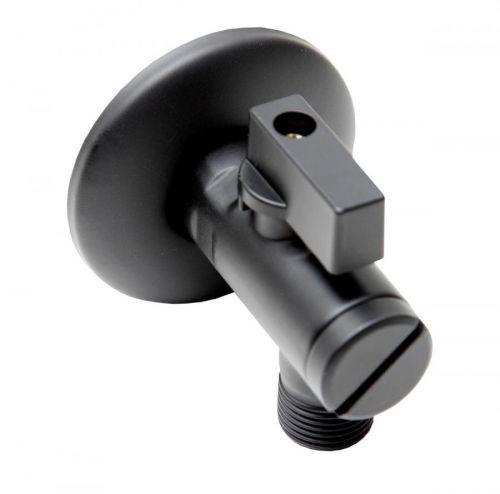 Rohový ventil s filtrem 1/2x3/8 černá ET906BL