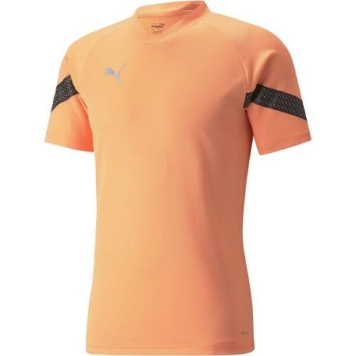 Puma teamFINAL Training Jersey Pánské sportovní triko, oranžová, velikost L