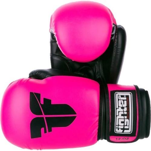 Fighter BASIC 6 OZ Boxerské rukavice, růžová, velikost 6