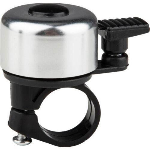 Quick BELL Zvonek na kolo, stříbrná, velikost os