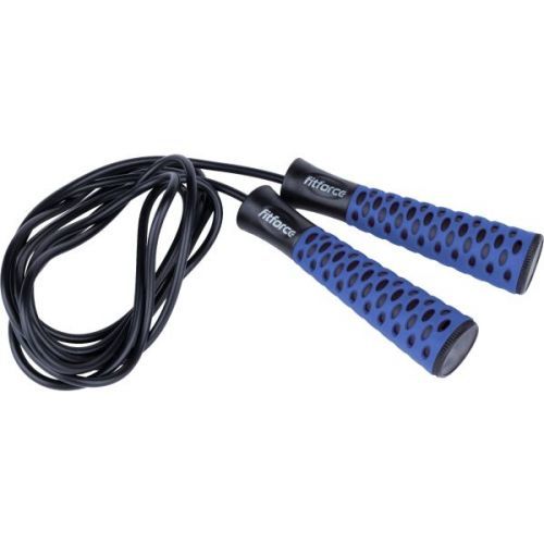 Fitforce JUMP ROPE FIT Švihadlo, černá, velikost os