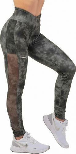 Nebbia ECO Camo Green Mesh Leggings 