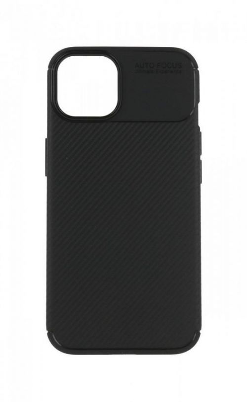 Kryt Vennus Carbon Elite iPhone 13 silikon černý 65041