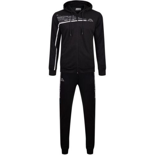 Kappa LOGO EISTOM Pánská sportovní souprava, černá, velikost XL