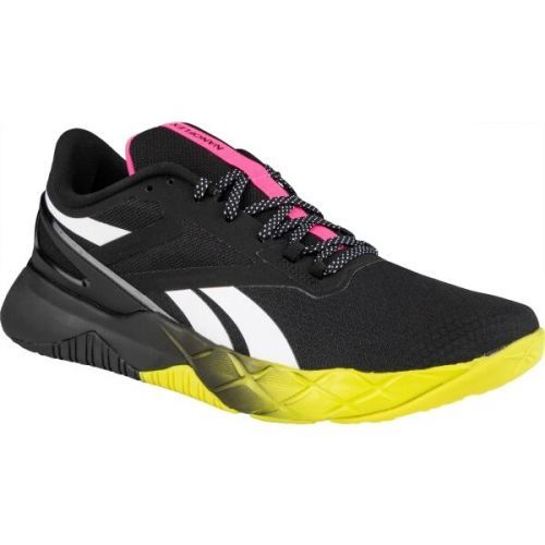 Reebok NANOFLEX TR Pánská tréninková obuv, černá, velikost 44.5