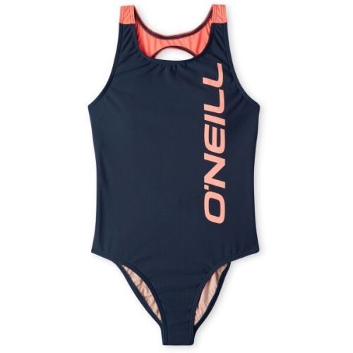 O'Neill SUN & JOY SWIMSUIT Dívčí jednodílné plavky, tmavě modrá, velikost 128