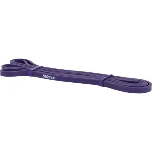 Fitforce LATEX LOOP EXPANDER 15 KG Odporová posilovací guma, fialová, velikost os