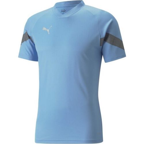Puma teamFINAL Training Jersey Pánské sportovní triko, světle modrá, velikost XXXL