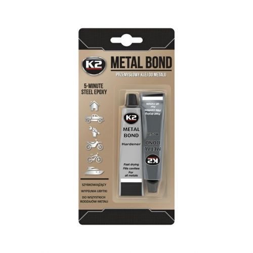 K2 METAL BOND 56,7 g - dvousložkové lepidlo na kovy,K2 METAL BOND 56,7 g - dvousložkové lepidlo na kovy