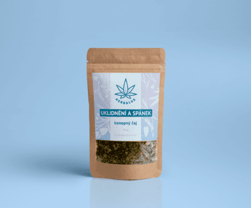 Herbalus Konopný čaj - UKLIDNĚNÍ A SPÁNEK 40 g