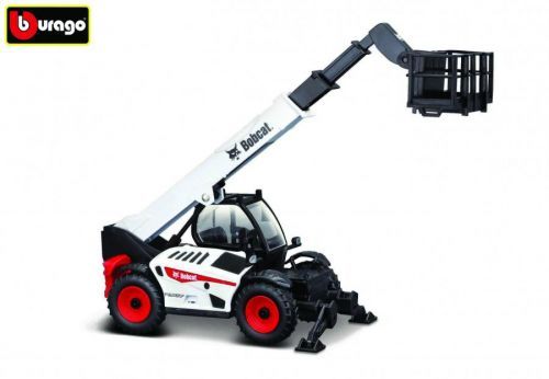 Bburago 1:50 Bobcat T40.180SLP Telehandler w/Man Platform