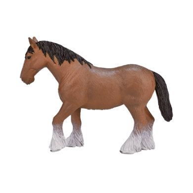 Mojo Horse s Toy Clydesdale Horse hnědý