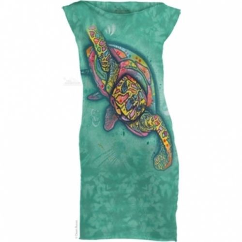 Šaty The Mountain Mini Dress Russo Turtle - modré, S