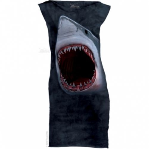 Šaty The Mountain Mini Dress Shark Bite - šedé, M