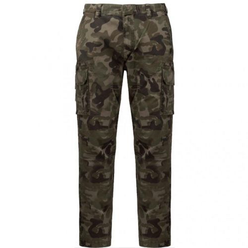 Pánské kapsáčové kalhoty Kariban Airborne - woodland, 54