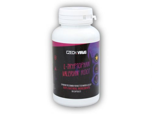 Czech Virus L-Tryptophan & Valerian Root 90 kapslí