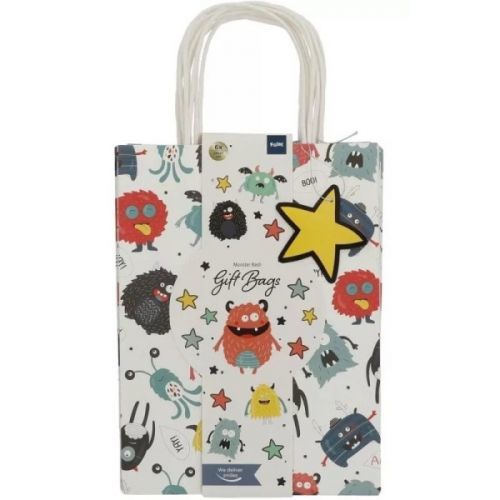 Tašky dárkové Monster 6 ks