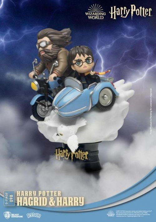 Beast Kingdom Toys | Harry Potter - D-Stage PVC Diorama Hagrid & Harry 15 cm