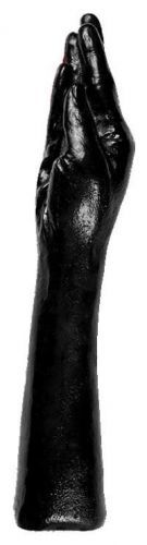 Fisting dildo - Arm Black (39 x 7 cm)