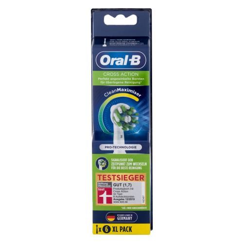 Oral-B CrossAction 6 ks náhradní hlavice na elektrický zubní kartáček unisex