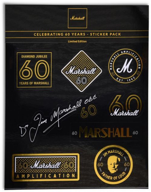 Marshall 60th Anniversary - Samolepky