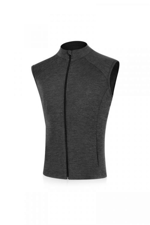 Lasting pánská merino vesta WESO šedá Velikost: S