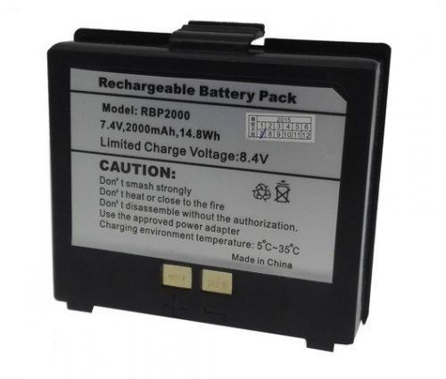 Cashino náhradní Li-ion baterie 2000mAh k přenosným pokladním tiskárnám PTP-II, PTP-III, PTP-III Wifi, SBA