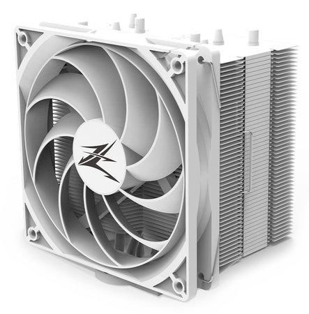 Zalman chladič CPU CNPS10X Performa White / 135mm ventilátor / 4x heatpipe / PWM / výška 155mm / pro AMD i Intel / bílý, CNPS10X Performa White