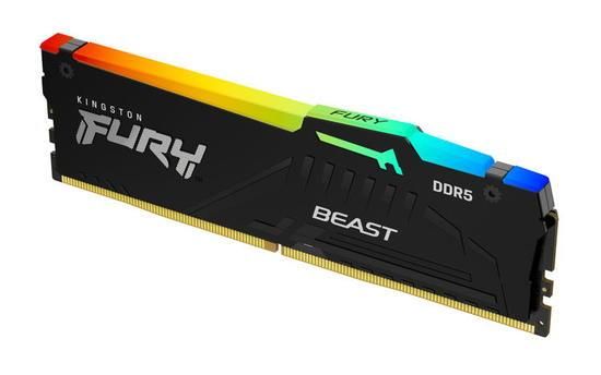 16GB 5600 DDR5 DIMM FURY Beast RGB, KF556C40BBA-16