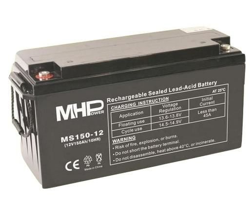 Baterie MHPower MS150-12 VRLA AGM 12V/150Ah , MS150-12