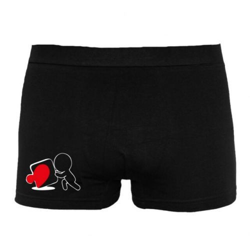 Pánské boxerky Nedeto černé (P01057) - XL