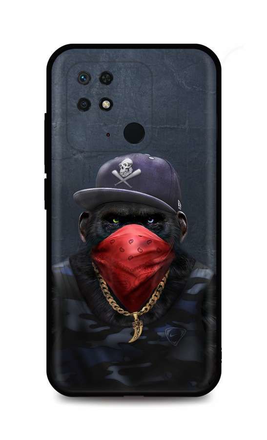 Kryt TopQ Xiaomi Redmi 10C Monkey Gangster 75107