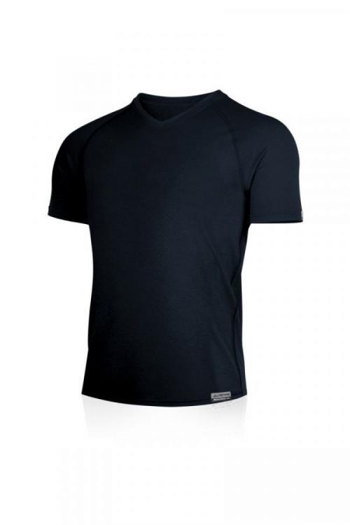 Lasting pánské merino triko do V  VIDO modré Velikost: XXL