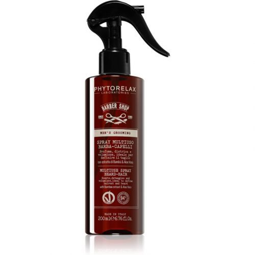 Phytorelax Laboratories Men's Grooming Barber Shop kondicionér na vlasy a vousy ve spreji 200 ml