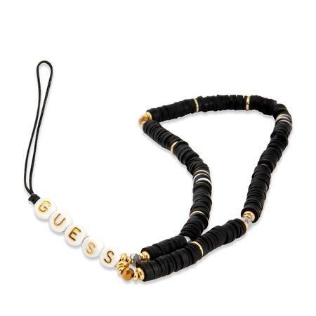 GUSTPEARK Guess Poutko na Telefon Heishi Beads Black