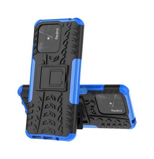 Kryt TopQ Xiaomi Redmi 10C ultra odolný modrý 75124