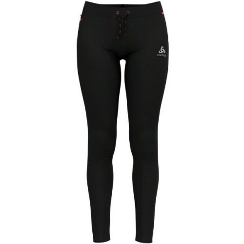 Odlo AXALP WINTER Dámské běžecké elastické kalhoty, černá, velikost M