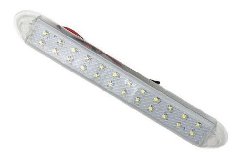 LED21 LED panel 4,8W 24x SMD2835 10-30V DC ( 2x12 ) 120st 12V / 24V IP67 STUDENÁ BÍLÁ