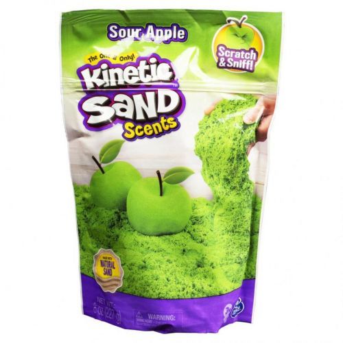 Kinetic sand voňavý tekutý písek jablko - Spin Master Monster jam