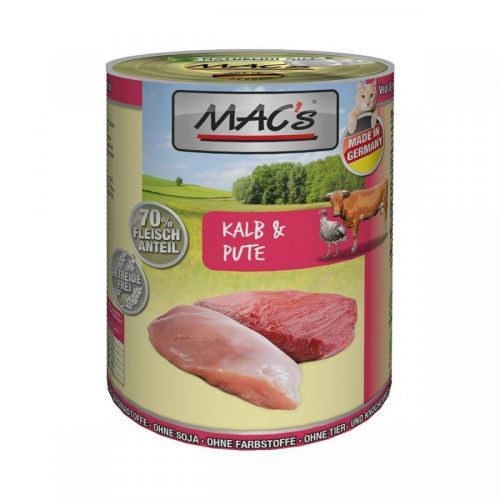 MAC's Cat s masovým menu – telecí maso a krůta 6 × 400 g
