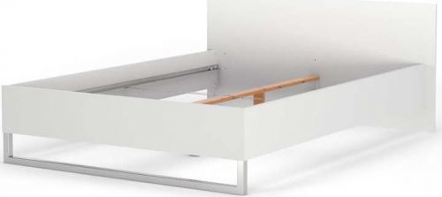Bílá dvoulůžková postel Tvilum Style, 160 x 200 cm