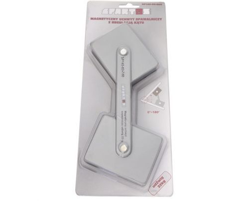 Úhlový magnet s nastavitelným úhlem 0°- 180°, nosnost 22 kg - SPARTUS SP145-03-050