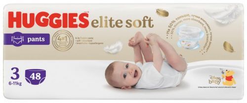 Huggies Elite Soft Pants - 3 48 ks