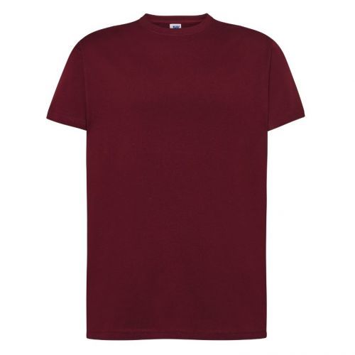 Pánské tričko JHK Regular - tmavě červené, 5XL