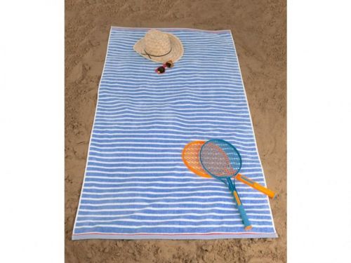 Jules Clarysse Plážová osuška 90x170 cm - Marine Modrá