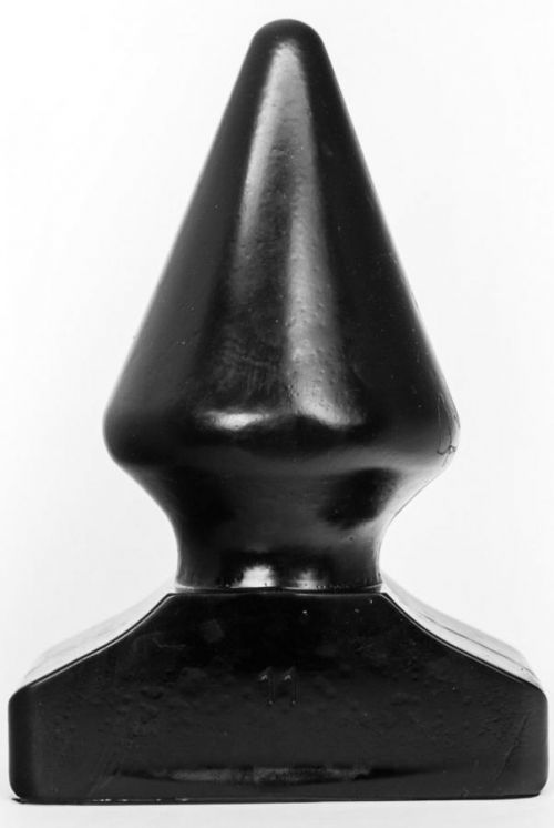 Anální kolík - All Black Plug XXL (17 x 10 cm)