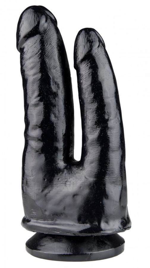 Černé dildo - Sam & Jack (13 x 4 cm)