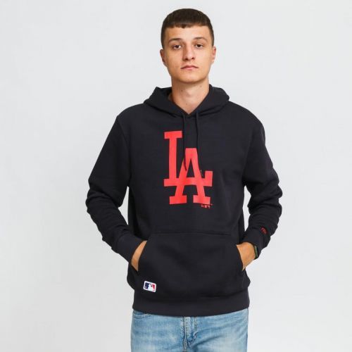 New Era MLB Seasonal Team Logo Hoody LA Navy/ Red L